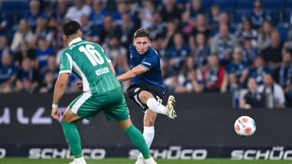 Marius W&ouml;rl wird Arminia Bielefeld beim Ausw&auml;rtsspiel in Hannover wohl zur Verf&uuml;gung stehen. - &copy; Teresa Kroeger