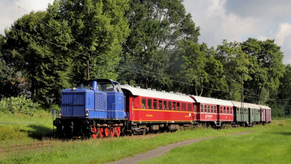 Im November rollt der Gr&uuml;nkohlexpress der Landeseisenbahn durch Nordlippe. - &copy; Archivfoto: Michael Rehfeld