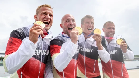 Gold-Medaille f&uuml;r Kanuten in Tokio - &copy; Foto: Jan Woitas/dpa