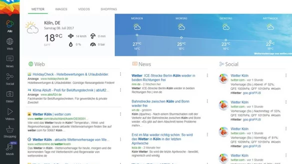 Qwant auf Deutsch verf&uuml;gbar - &copy; Foto: Qwant.com/dpa