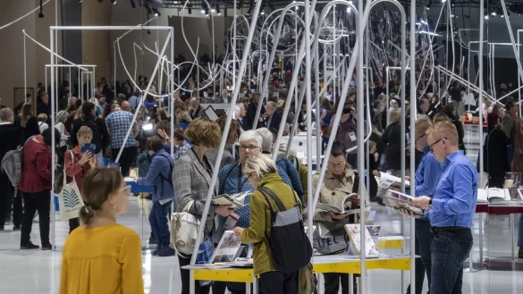Frankfurter Buchmesse - &copy; Foto: Boris Roessler/dpa