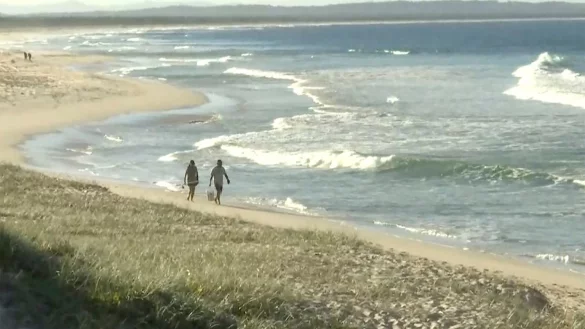 Surfer bei Haiangriff gestorben - &copy; Foto: Uncredited/Australian Broadcasting Corporation via AP/dpa