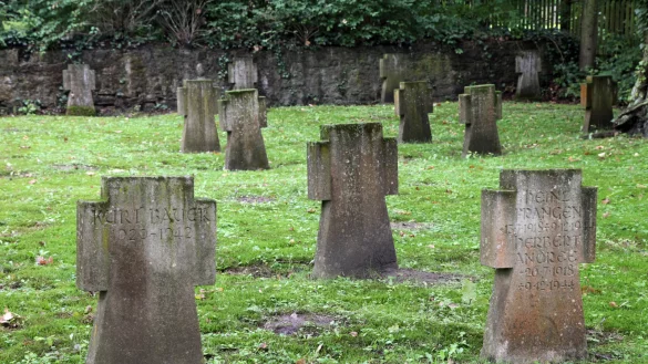 Grabmale in Detmold: der „Ehrenhain“. - © Preuss