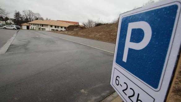 Neuer Parkplatz an der M&uuml;hlenstra&szlig;e in D&ouml;rentrup. - &copy; Jens Rademacher