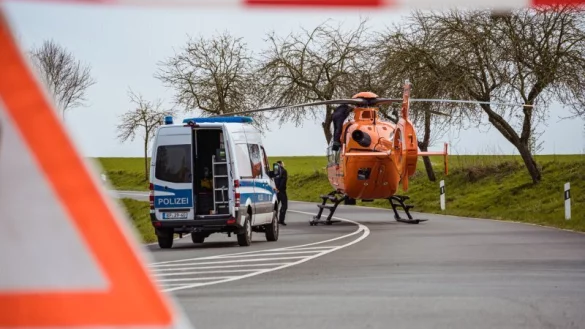 Der Rettungshubschrauber Christoph 13, hier auf einem Symboldbild, war am Donnerstag in Kalletal-Heidelbeck im Einsatz. - &copy; Freitag TV