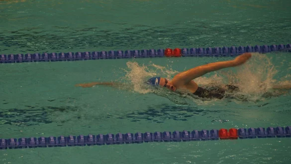 Einer der letzten gro&szlig;en Wettk&auml;mpfe f&uuml;r Lena-Marie Precht ist 2019 die Deutsche Meisterschaft (Kurzbahn) in Berlin gewesen. - &copy; Lena-Marie Precht