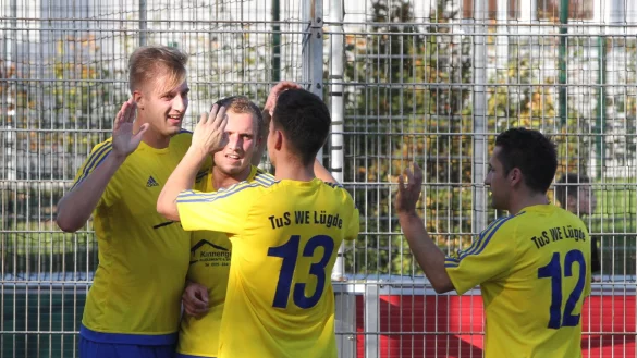 Freude &uuml;ber das 2:0 - &copy; Sebastian Lucas(LZ)