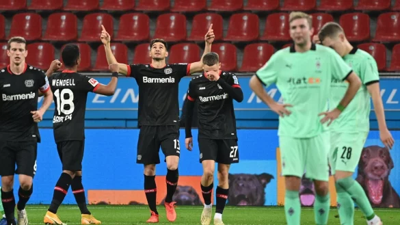 Bayer 04 Leverkusen - Borussia M&ouml;nchengladbach - &copy; Foto: Ina Fassbender/AFP POOL/dpa