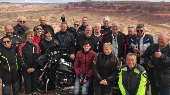 Atemberaubender Ausblick: Auf der Motorradtour durch den Westen der Vereinigten Staaten macht die Gruppe an einigen Nationalparks Halt. Gerast wird bei der Reise nicht, immer wieder bleibt Zeit f&uuml;r Zwischenstopps. - &copy; MT