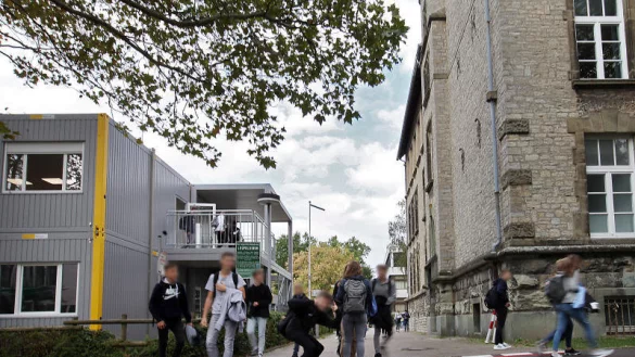 Panne: Die Firma Gebit ist bei der Pr&uuml;fung der Raumsituation in der Zeile verrutscht. Der Fall wird nun erneut gepr&uuml;ft. - &copy; Bernhard Preuss