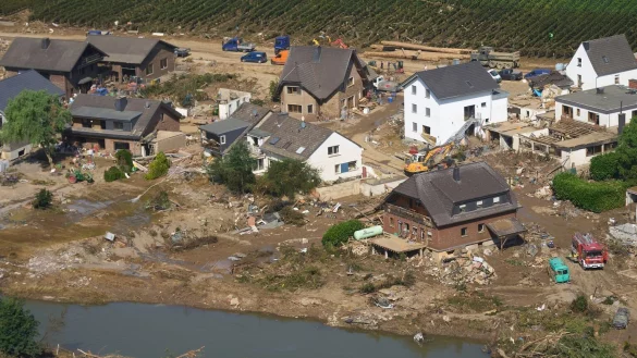 Hochwasser - &copy; Foto: Thomas Frey/dpa