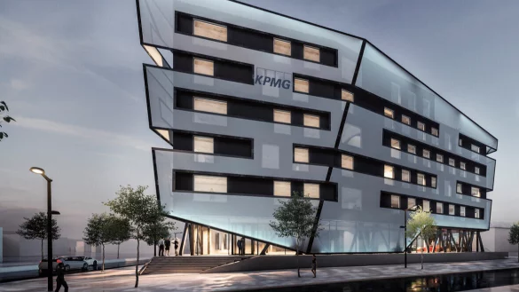 Das "Lenkwerk-Ufo" soll das neue Viertel komplettieren. - &copy; Jonek + Dressler GbR