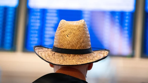 Hamburger Flughafen - &copy; Foto: Jonas Walzberg/dpa