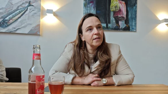 Katrin Freiberger tritt f&uuml;r die SPD im Wahlkreis 135 an und will, auch wenn die Diskussionen um Migration die Schlagzeilen bestimmen, ihre Themen setzen. - &copy; Svenja Ludwig