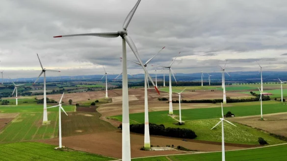 In Lichtenau soll ein Wasserstoff-Projekt entstehen, um den &uuml;bersch&uuml;ssigen Windstrom zu speichern. - &copy; Jens Reddeker