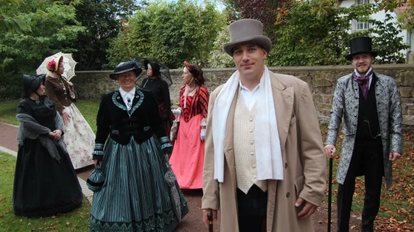 Darsteller des Charles-Dickens-Festivals.&nbsp; - &copy; Silke Buhrmester