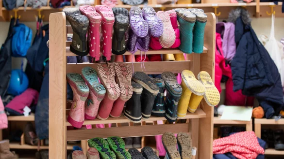 Bleiben geschlossen: Die Kitas in NRW. - &copy; picture alliance/dpa