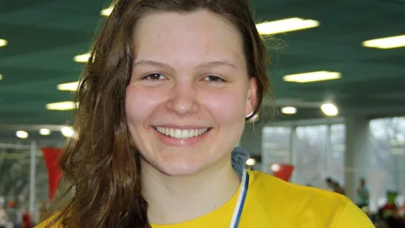 Strahlt: Lena-Marie Precht aus Bad Salzuflen. - © Privat