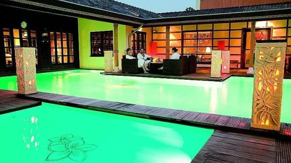 Die Bali-Therme steht angesichts von steigenden Energiepreisen und den 
Nachwirkungen der Coronakrise vor einer ungewissen Zukunft. - &copy; Bali-Therme