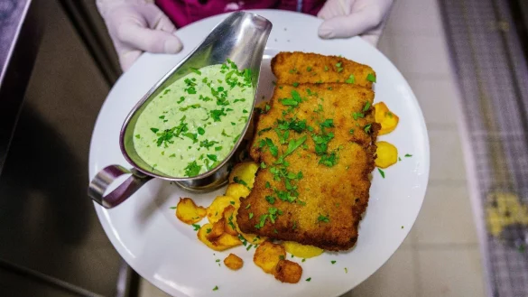 Veganes Frankfurter Schnitzel - &copy; Foto: Andreas Arnold/dpa