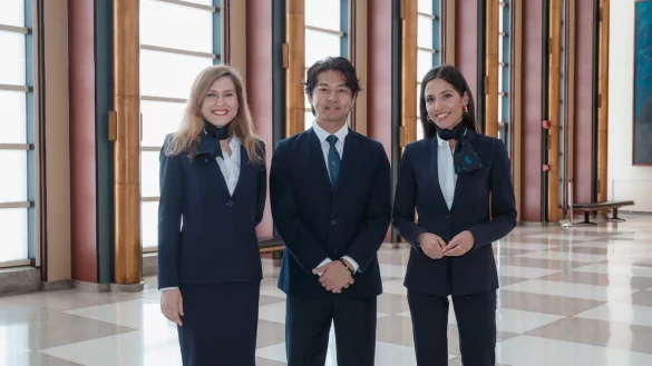 Neue Uniformen f&uuml;r UN-Fremdenf&uuml;hrer - &copy; Foto: John Gillespie/United Nations/dpa