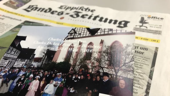 LZ.de verlost 20 Exemplare des "Dickens-Passes" f&uuml;r das Charles-Dickens-Festival in Blomberg. - &copy; Tilo Sommer