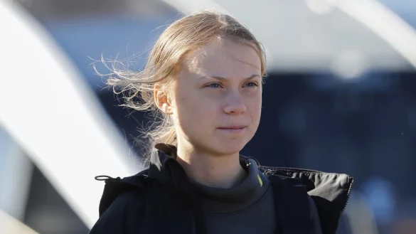 Greta Thunberg - &copy; Foto: Armando Franca/AP/dpa