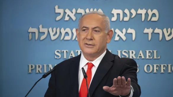 Benjamin Netanjahu - &copy; Foto: Alex Kolomiensky/Pool Yedioth Ahronot/AP/dpa