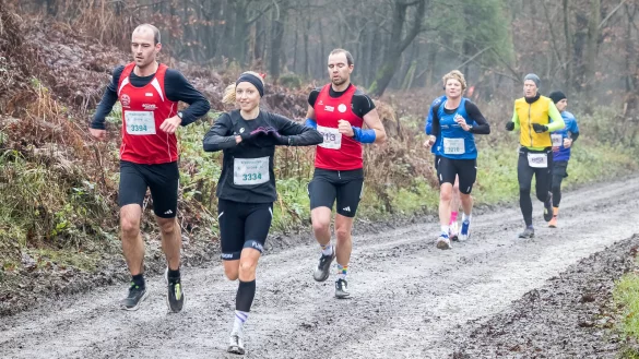 Ann-Christin Opitz hat bereits drei Mal den Weihnachtscross in Borgholzhausen gewonnen, läuft gern Berge und ist unebenes Geläuf gewohnt. Beim 53. Hermannslauf geht sie als Favoritin an den Start. - © Sören Voss