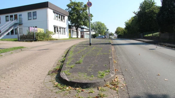 Der Schlingweg ist entlang der Grundschule von der Pivitsheider Straße bis zur Kita Einbahnstraße. Die SPD hatte den Antrag für eine Schulstraße gestellt, um Durchgangsverkehr und Elterntaxis auszusperren. - © Dieter Asbrock