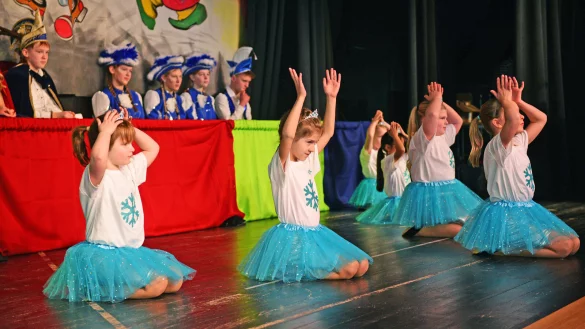 Die Minimäuse tanzen zum Thema Eiskönigin - © Nicole Ellerbrake