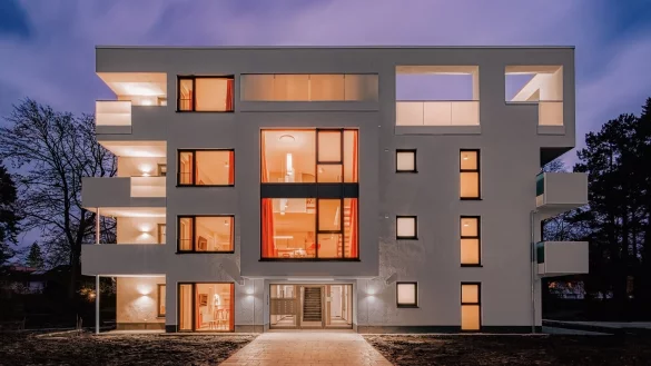 Das Welcome-Haus in der Ostlandstraße in Espelkamp steht Mitarbeitern lokaler Unternehmen zur Verfügung – mehrere Unternehmen in OWL bieten ihren Fachkräften Wohnraum an. - © Stephan Patzsch