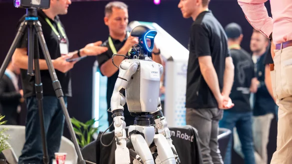 80 verschiedene Start-ups hatten die Gelegenheit, sich auf der Ausstellungsfläche zu präsentieren. - © Oliver Krato