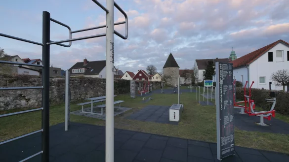 Der Sportpark am Eulenturm: Geld für ein weiteres Gerät mochte die Politik dem TV Horn-Bad Meinberg nicht bewilligen. - © Jost Wolf