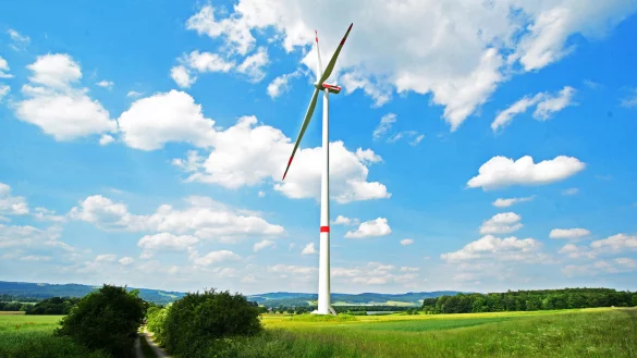 Dörentrup gehört zu den wenigen Orten in Lippe, in denen mehr Energie erzeugt wird als die Gemeinde verbraucht - das ergab im Lippe-Check Platz eins in der Kategorie Klimaschutz & Digitalisierung. - © Archivfoto: Nicole Ellerbrake