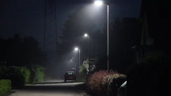 In Talle hat die Straßenbeleuchtung nur einige Wochen überall funktioniert. Jetzt gibt es einen neuen Ausfall. Drei Straßen sind betroffen. - © Jens Rademacher/Symbolbild