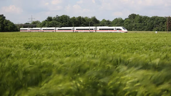 Eine Trasse durch Kalletal würde auch durch landwirtschaftliche Flächen führen, mahnt Bürgermeister Mario Hecker. - © Deutsche Bahn AG