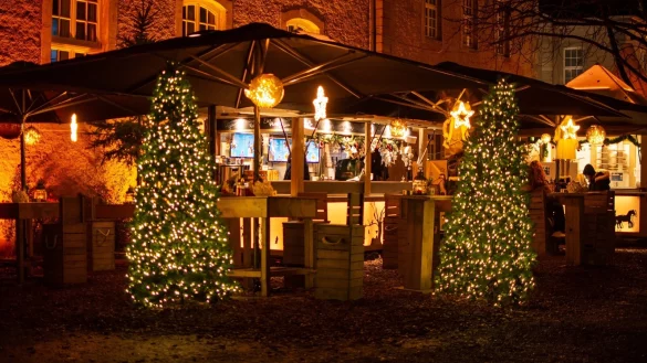 Der Detmolder Weihnachtsmarkt wird in diesem Jahr trotz der Gro&szlig;baustelle auf dem Schlossplatz stattfinden. - &copy; Archivfoto: Raphael Bartling