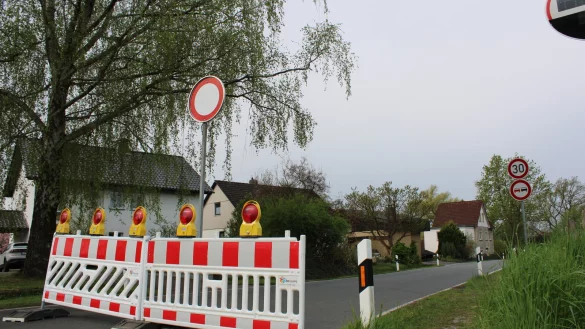 Auf der Heidenschen Straße ist derzeit kein Durchkommen. - © Lorraine Brinkmann