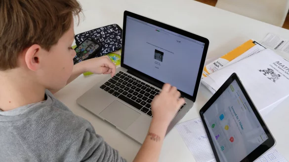 Digitales Lernen spielt in Corona-Zeiten eine gro&szlig;e Rolle &ndash; notgedrungen. Aber wie sieht es in der Zukunft aus? - &copy; Sven Koch