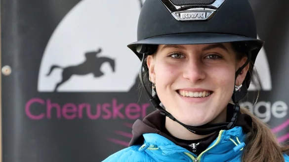 Cherusker Remmighausen ist die sportliche Heimat der 15-j&auml;hrigen Mia Hirsch. - &copy; Oliver K&ouml;nig