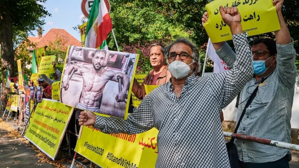 Proteste - &copy; Foto: Annette Riedl/dpa