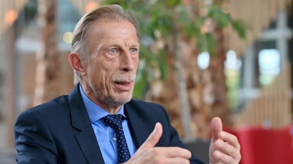 Christoph Daum - &copy; Foto: Peter Kneffel/dpa