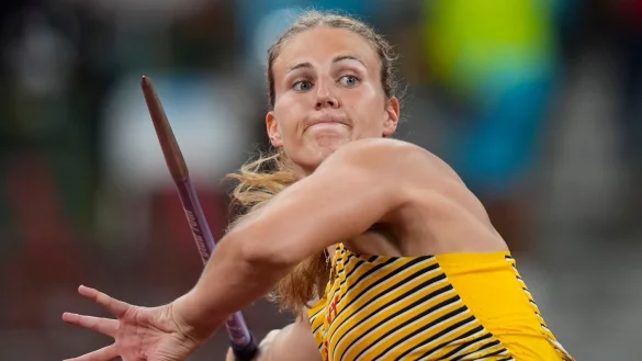 Christin Hussong - &copy; Foto: Matthias Schrader/AP/dpa