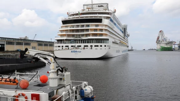Aida Cruises - &copy; Foto: Bernd W&uuml;stneck/dpa-Zentralbild/dpa