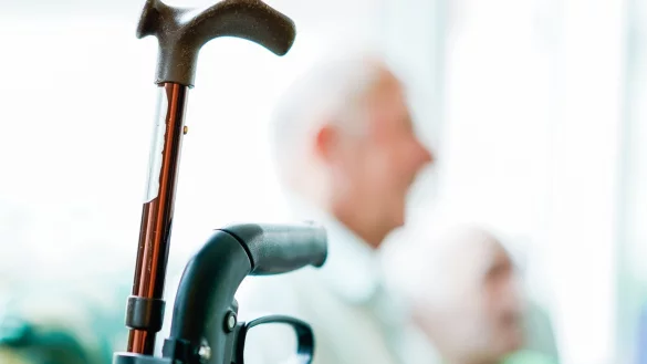 Wohnen im Alter - &copy; Foto: Uwe Anspach/dpa