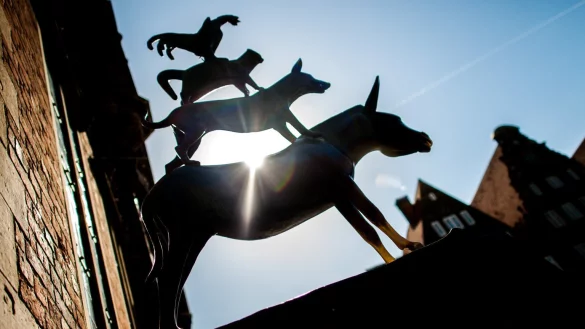 Bremer Stadtmusikanten feiern Geburtstag - &copy; Foto: Hauke-Christian Dittrich