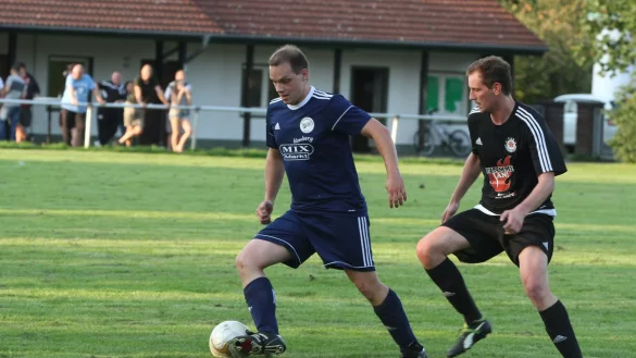 Am Ball: Martin Tilleke von der SG Hörstmar/Lieme II. - © Sebastian Lucas