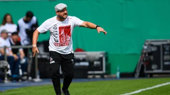 K&ouml;ln-Coach - &copy; Foto: Robert Michael/dpa-Zentralbild/dpa