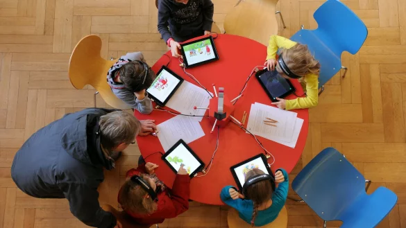 Kinder- und Jugendbuchmesse - &copy; Foto: Ingo Wagner/dpa